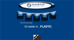 Desktop Screenshot of jacobsonplastics.com