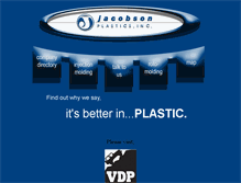 Tablet Screenshot of jacobsonplastics.com